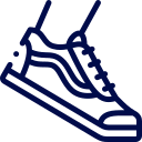 Training shoe icon