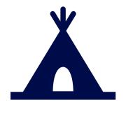 Icon of a tipi tent