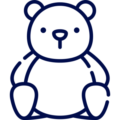 Icon showing a teddy bear